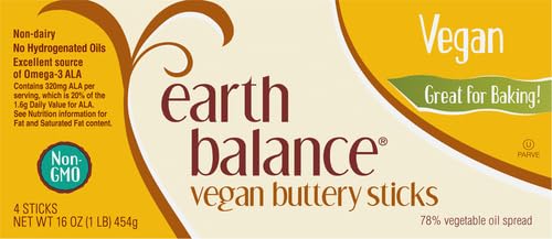 Earth Balance Vegan Buttery Sticks, 4 Sticks, 16 oz view 2