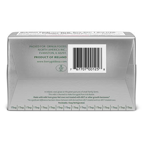 Kerrygold Pure Irish Butter, Unsalted, 8 oz view 3
