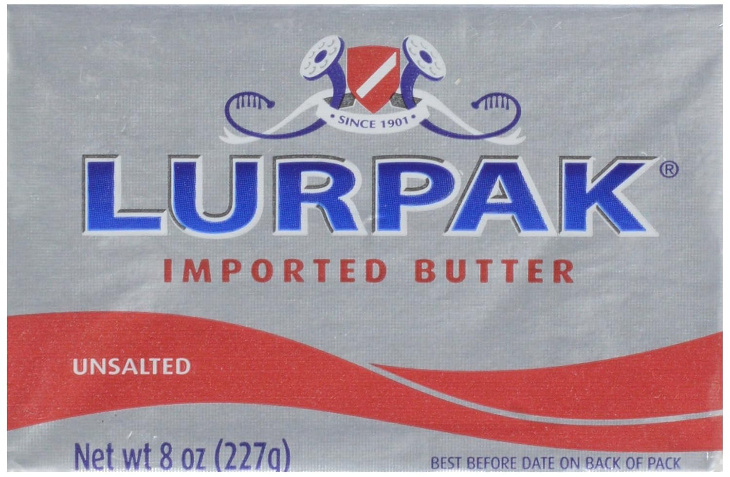 Lurpak Danish Butter Unsalted Bars, 8 oz