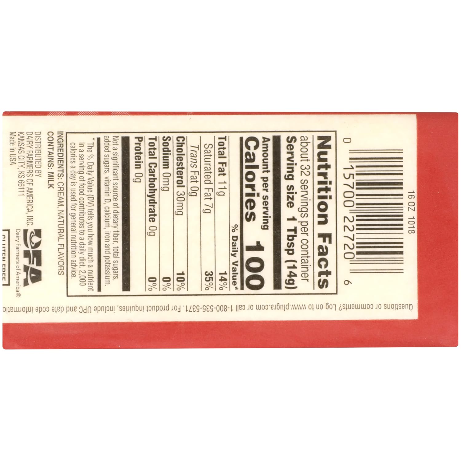 PLUGRA Unsalted Plugra Butter, 16 OZ view 2