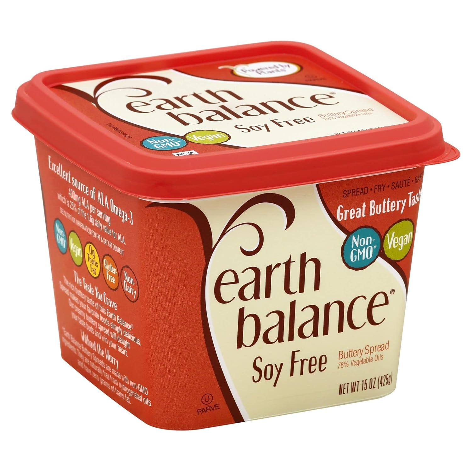 Earth Balance Organic Coconut Spread, Vegan and Gluten Free, 10 oz.