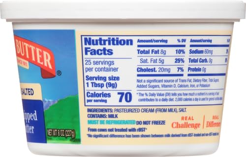 Challenge Dairy, Salted Whipped Butter, 8 oz view 3