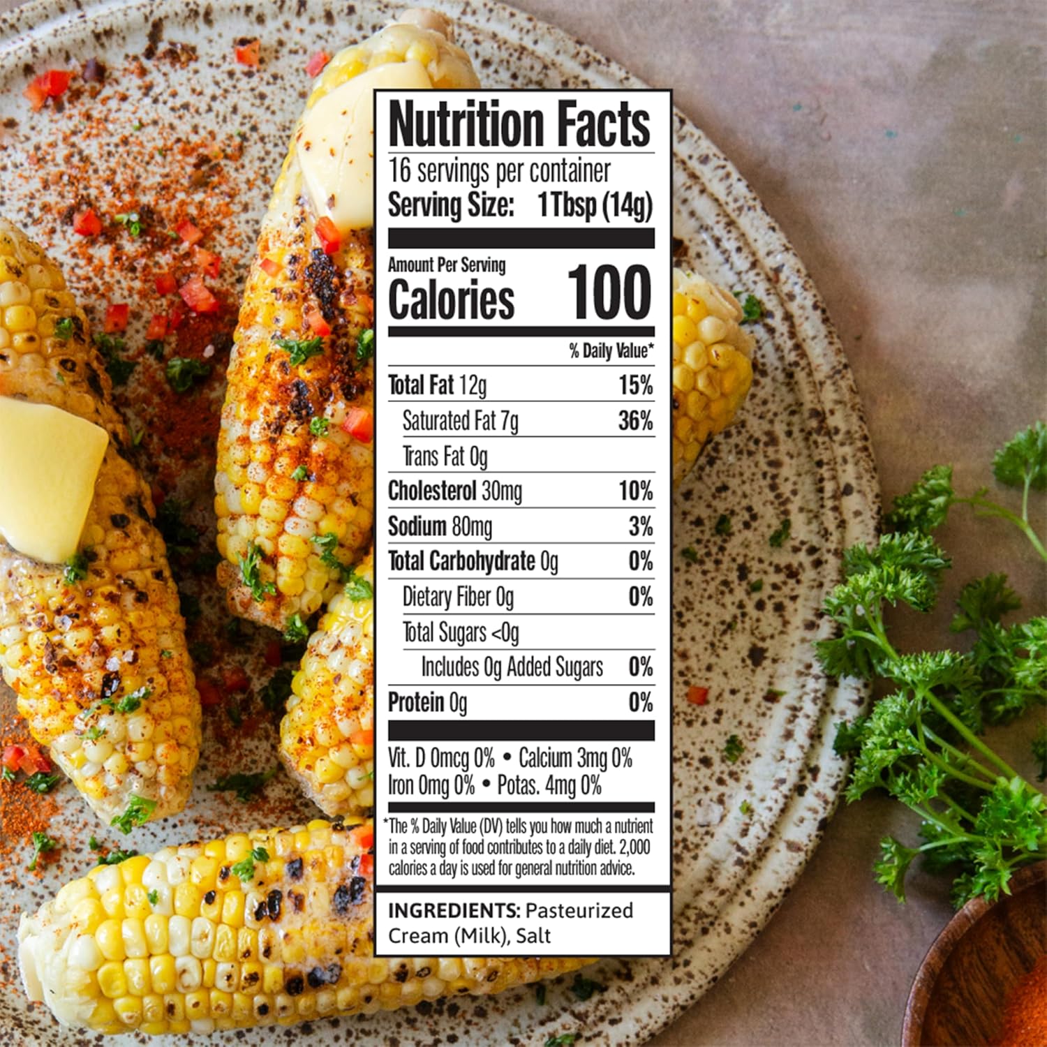 Vital Farms Salted Butter, 8oz view 2