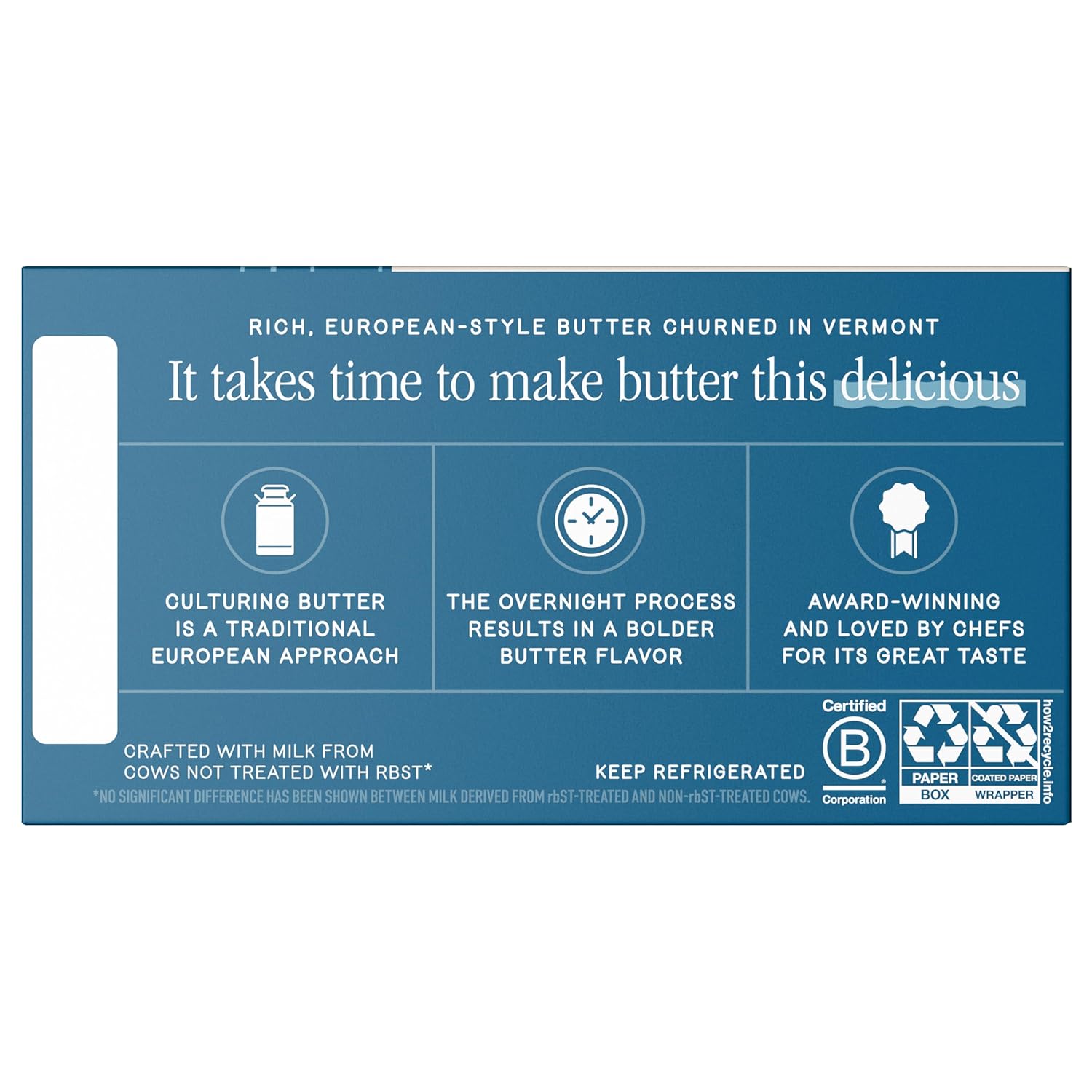 Vermont Creamery® Cultured Butter Sea Salt, 8 oz in 2 Sticks view 2