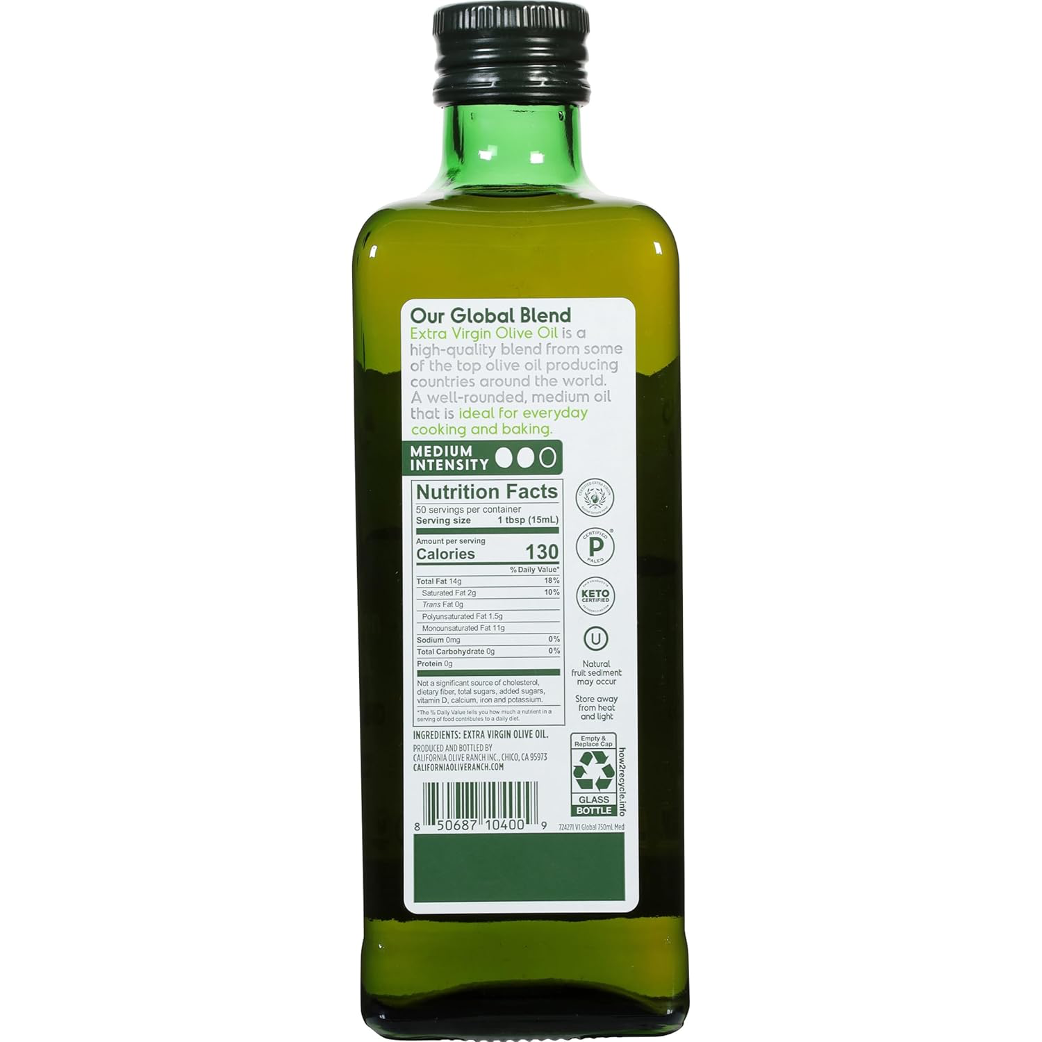 California Olive Ranch Everyday Extra Virgin Olive Oil, 25.4 oz view 4