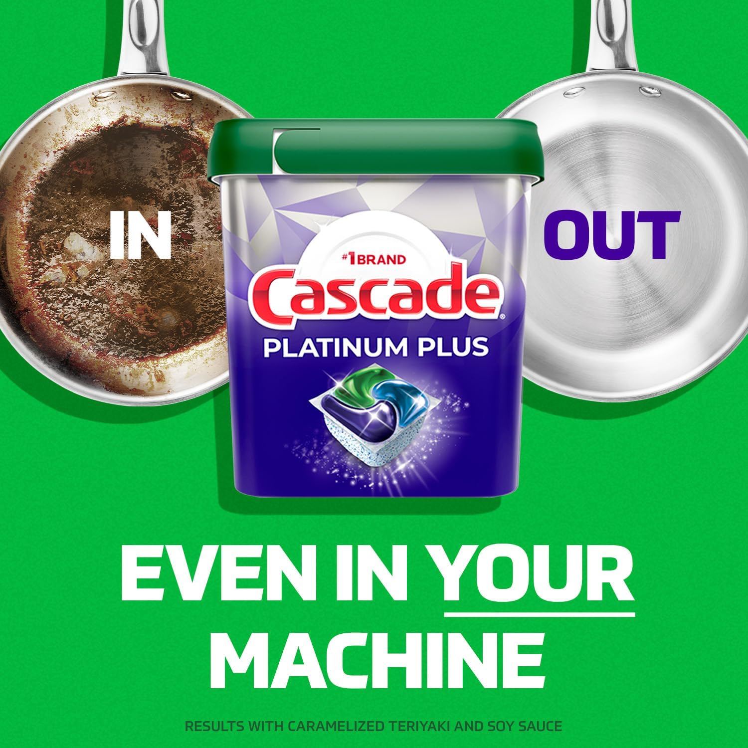 Cascade Platinum Plus Dishwasher Pods view 3