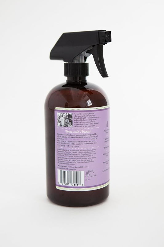 Castile All-Purpose Cleaner with Lavender and Lime Essential Oil, 24 oz. view 2
