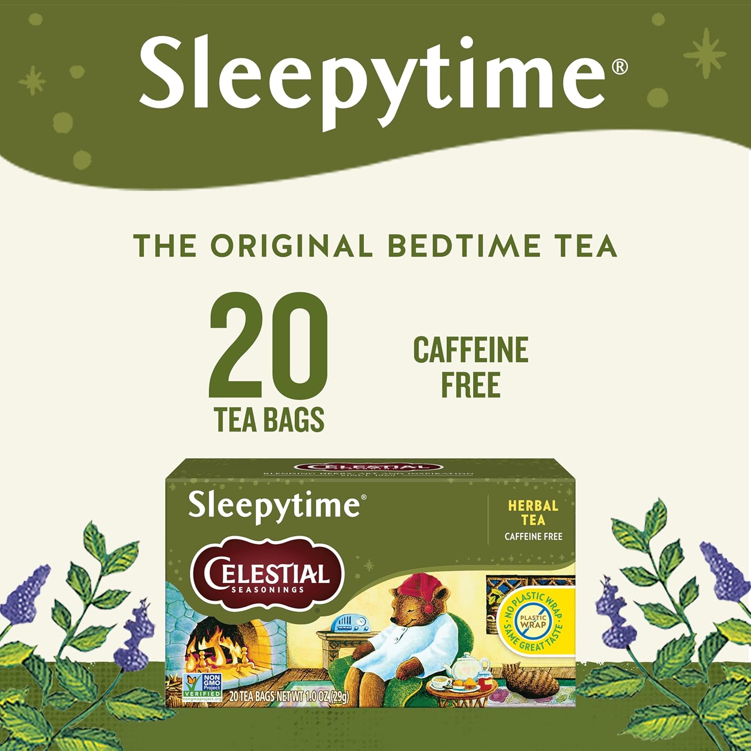 Celestial Seasonings Sleepytime Herbal Tea view 2