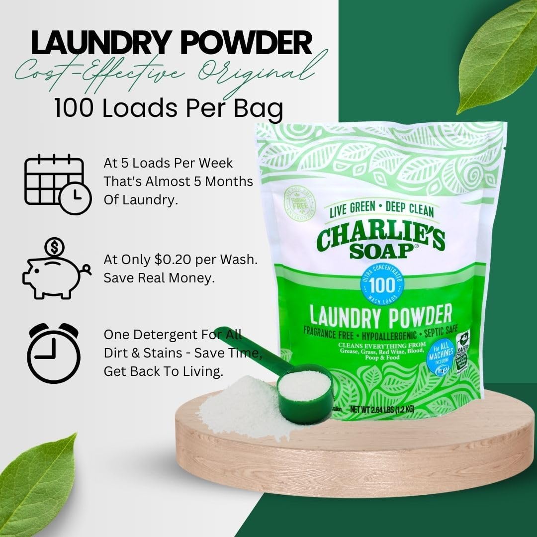 Charlie's Soap Laundry Powder view 3