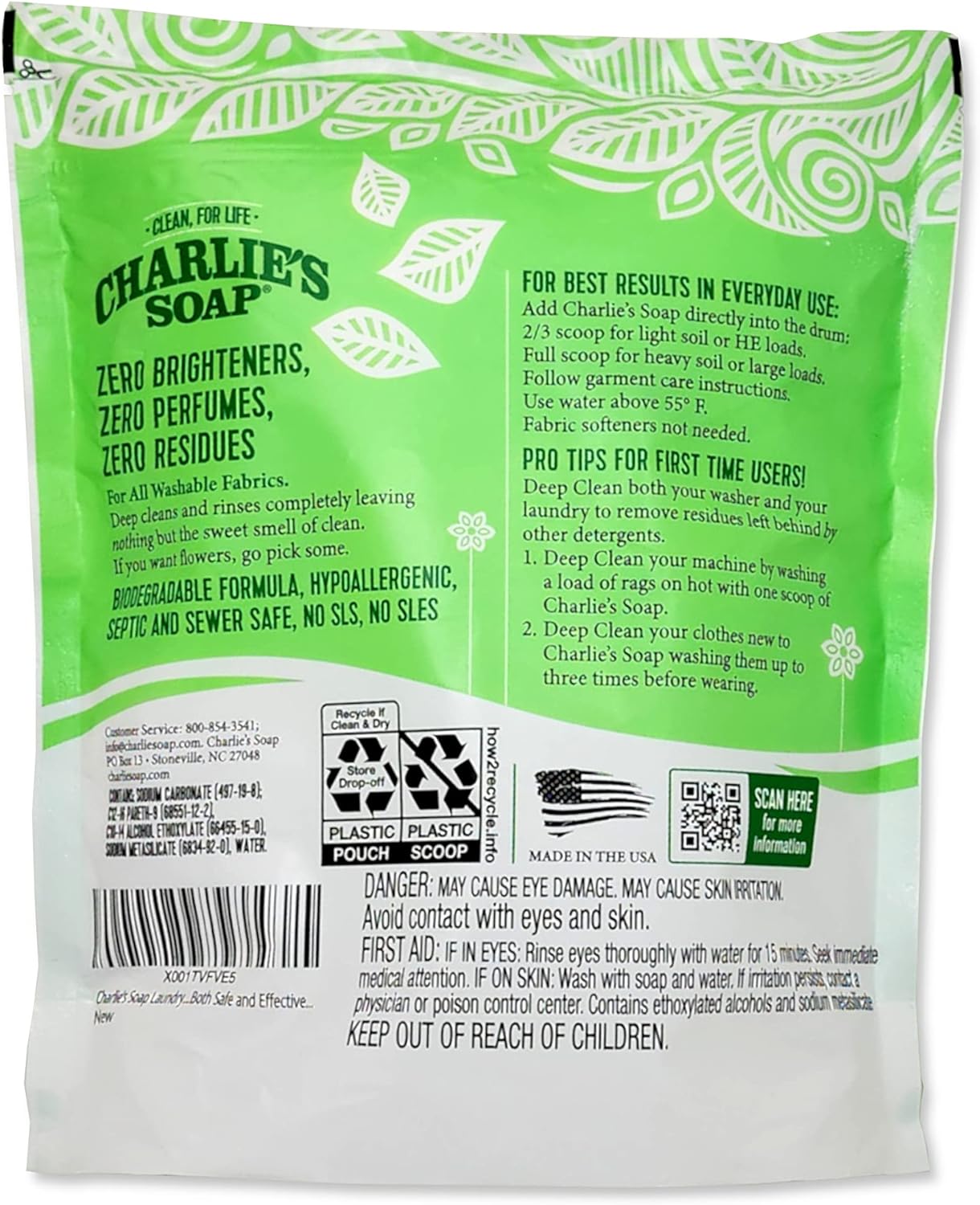 Charlie's Soap Laundry Powder view 2