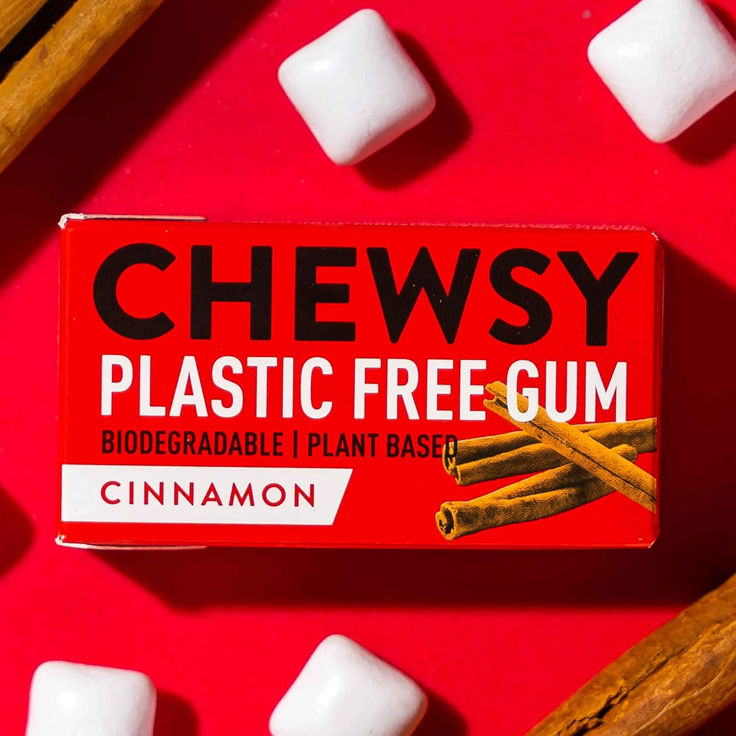 Chewsy Cinnamon Natural Chicle Gum
