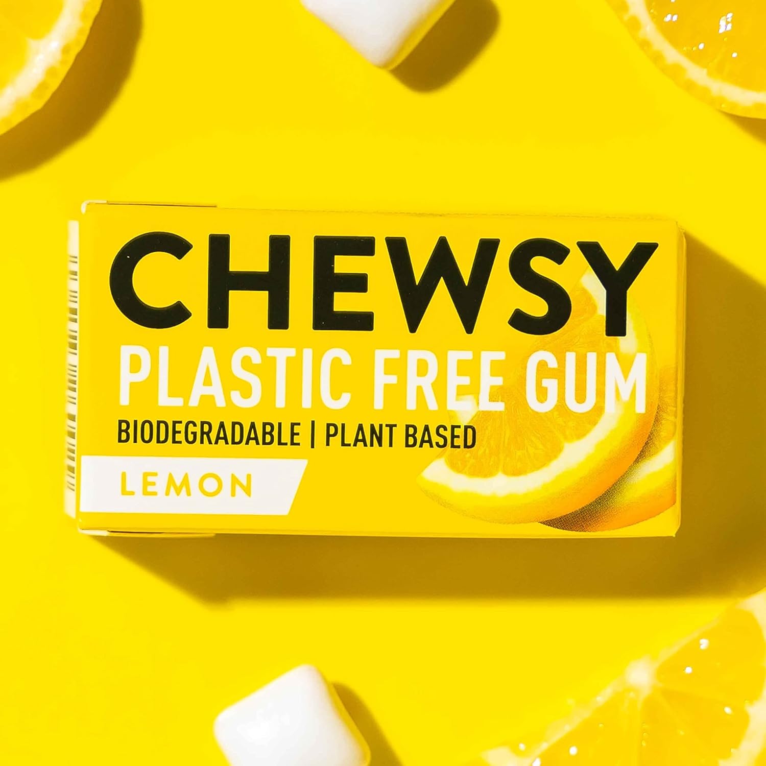 Chewsy Lemon Natural Chicle Gum