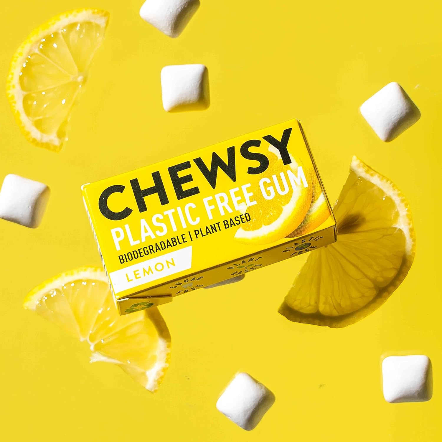 Chewsy Lemon Natural Chicle Gum view 2