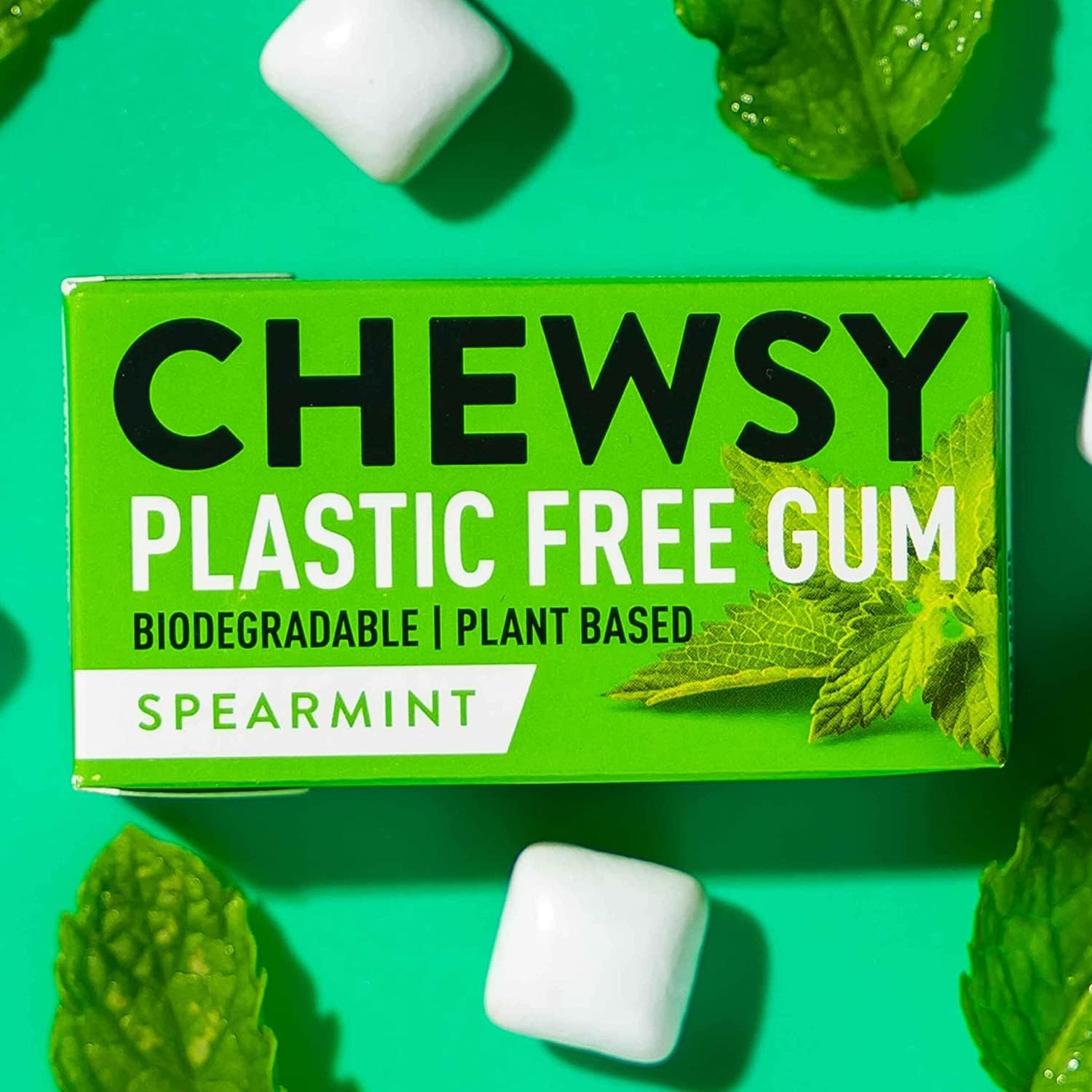 Chewsy Spearmint Natural Chicle Gum