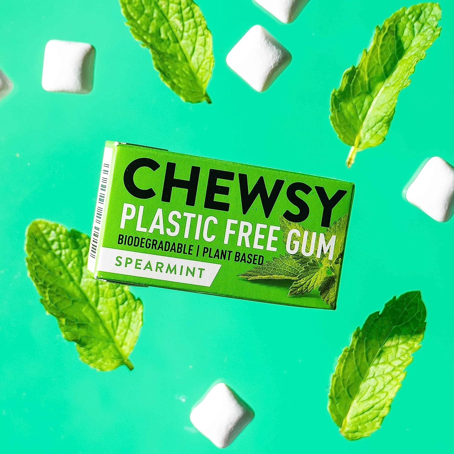 Chewsy Spearmint Natural Chicle Gum view 2