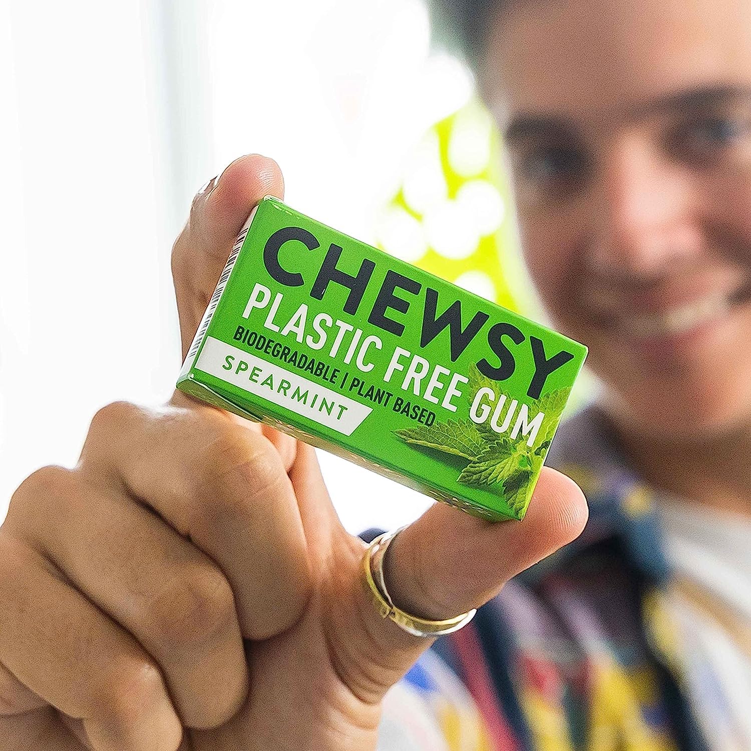 Chewsy Spearmint Natural Chicle Gum view 3