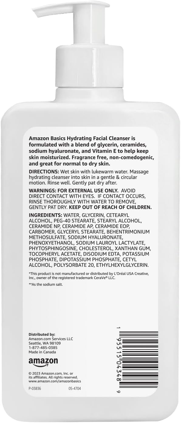 Amazon Basics - Hydrating Facial Cleanser view 2