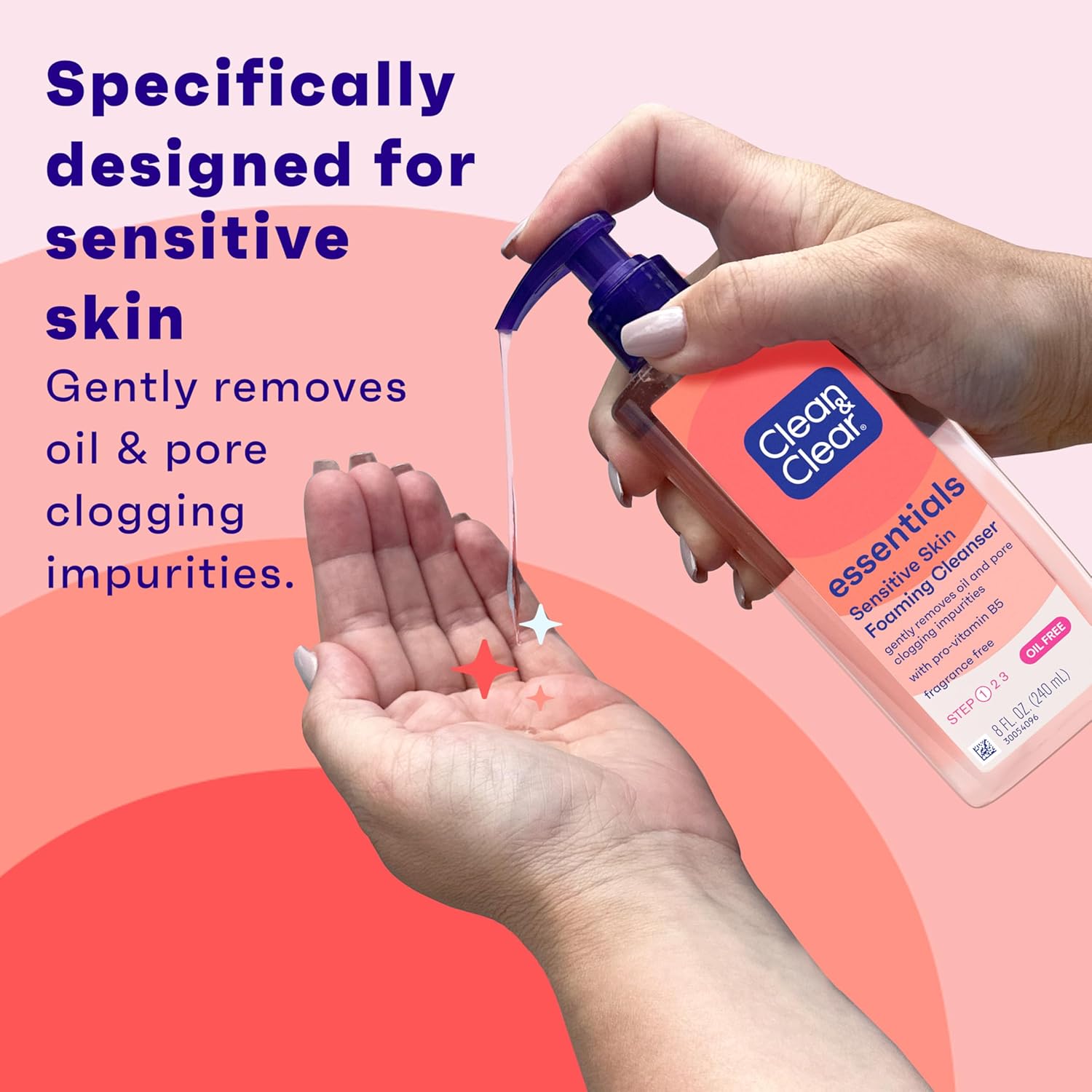 Clean & Clear Essentials Foaming Cleanser view 2