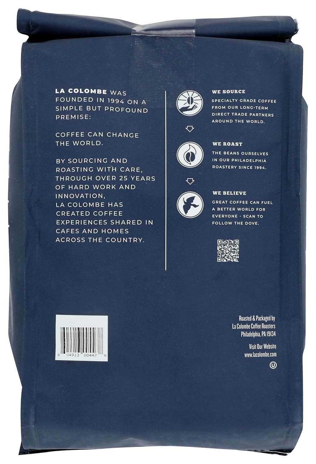 La Colombe Nizza Medium Roast Whole Bean Coffee - Notes of Milk Chocolate, Nuts & Brownie with Honey-Sweet Roasted Nuttiness, 24 Ounce (Pack of 1) view 2