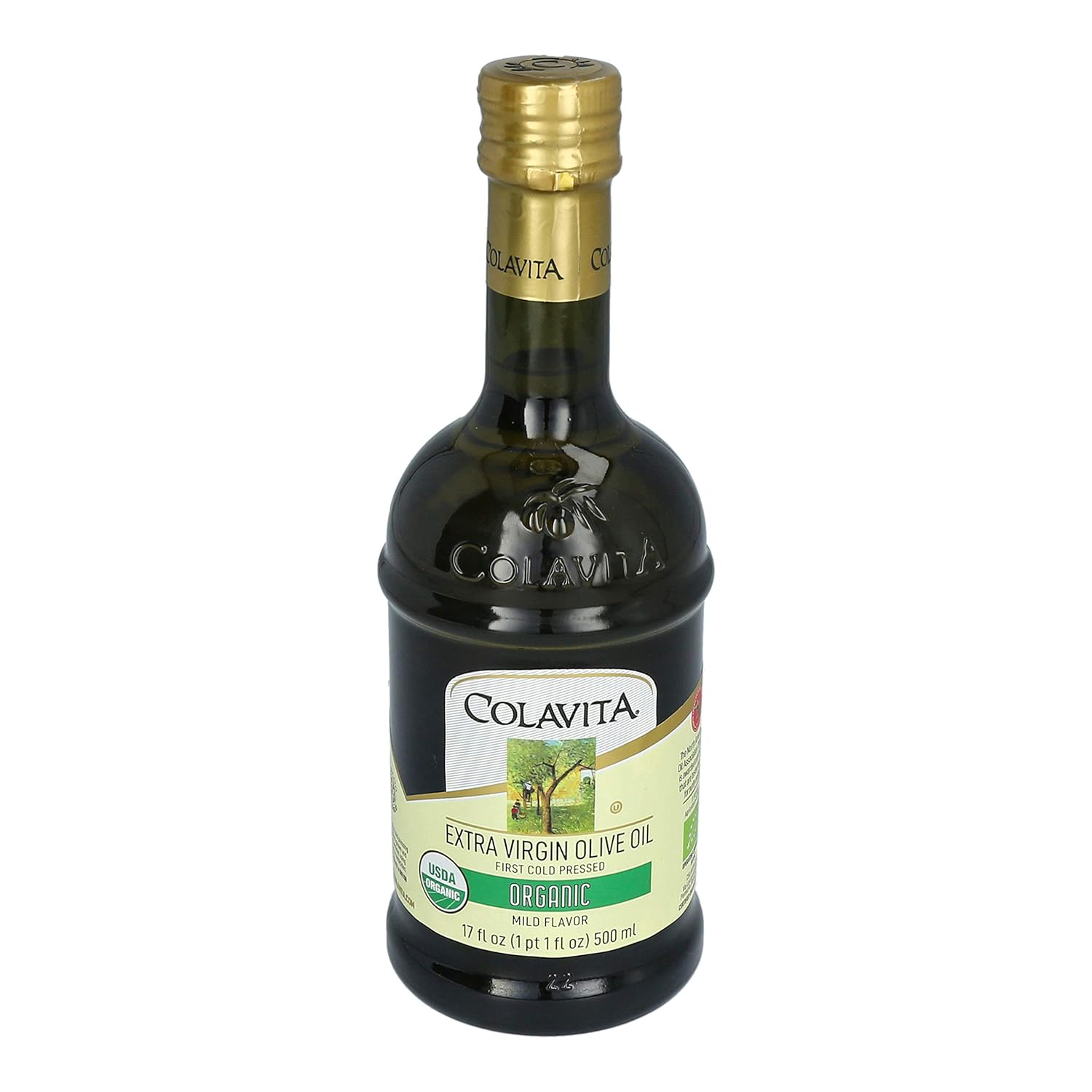 Colavita 100% Organic Extra Virgin Olive Oil 17 oz view 3
