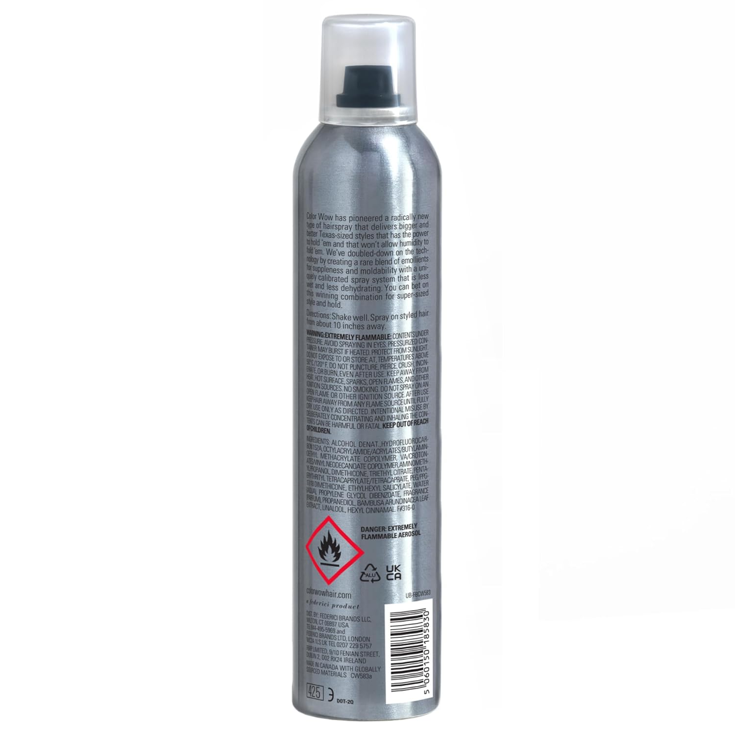 COLOR WOW Texas Hold 'Em Extra Hold Hairspray view 2