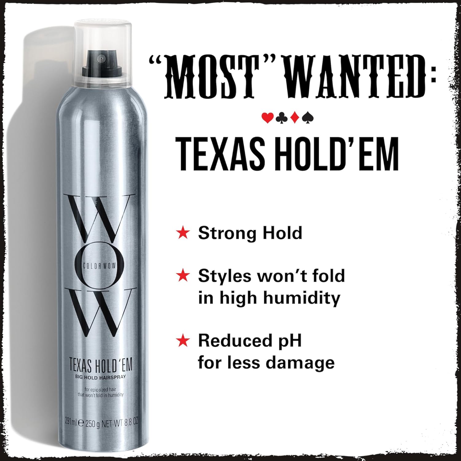 COLOR WOW Texas Hold 'Em Extra Hold Hairspray view 3