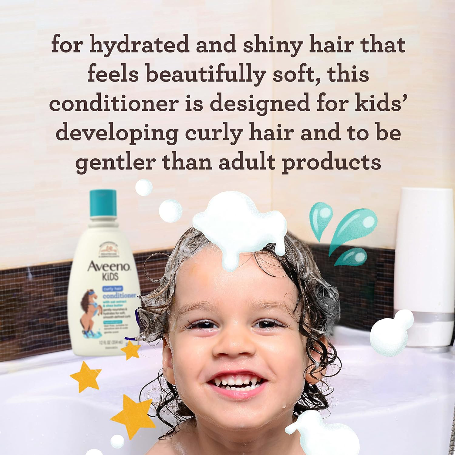 Aveeno Kids Curly Hair Conditioner view 2