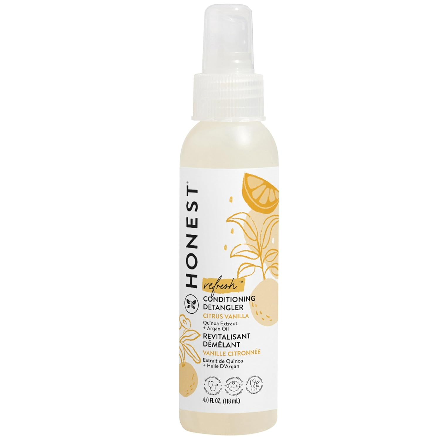 The Honest Company Conditioning Hair Detangler - Citrus Vanilla