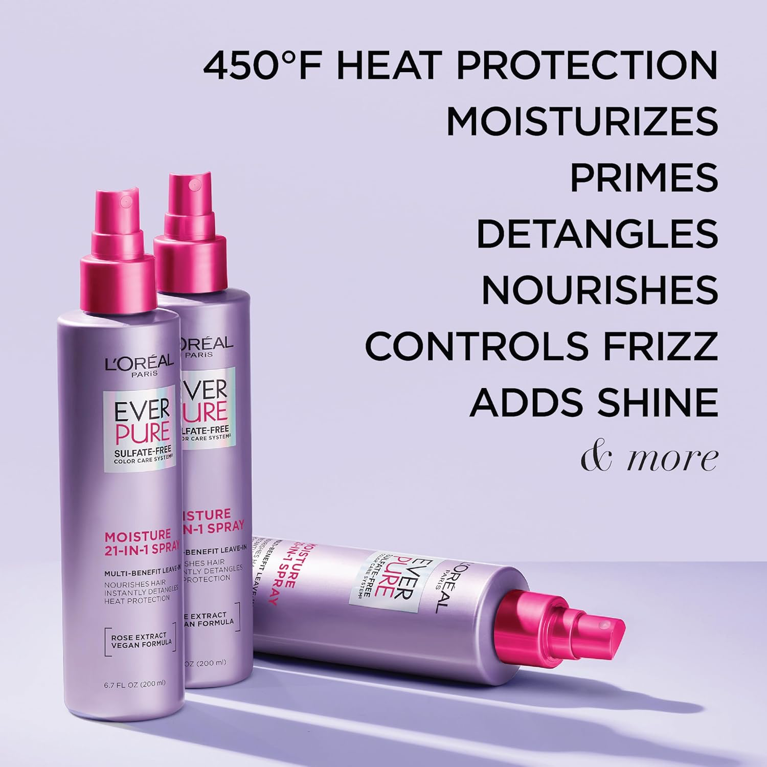 L'Oreal Paris EverPure 21-in-1 Leave-In Conditioner view 3