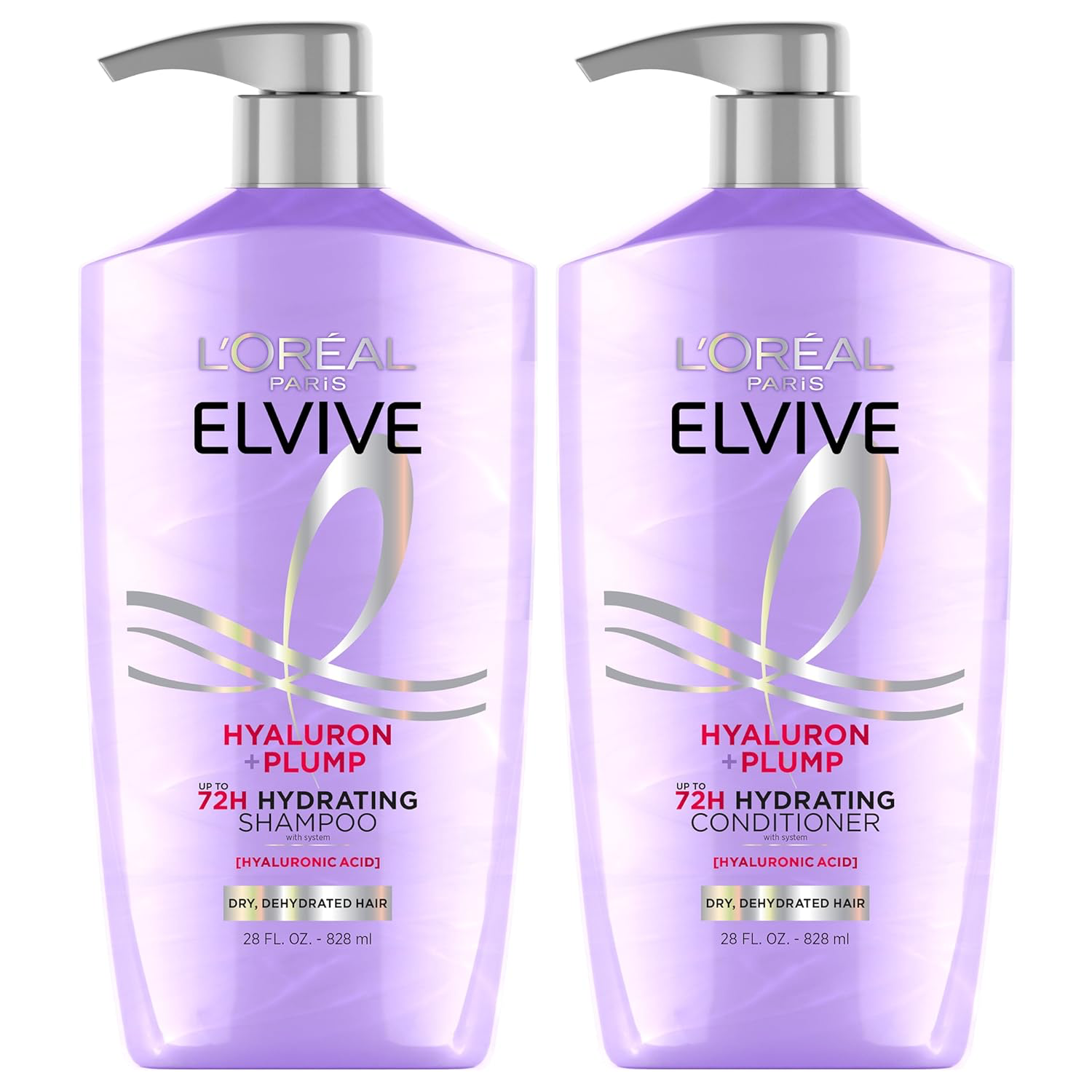 L'Oreal Paris Elvive Hyaluron Plump Shampoo & Conditioner Set