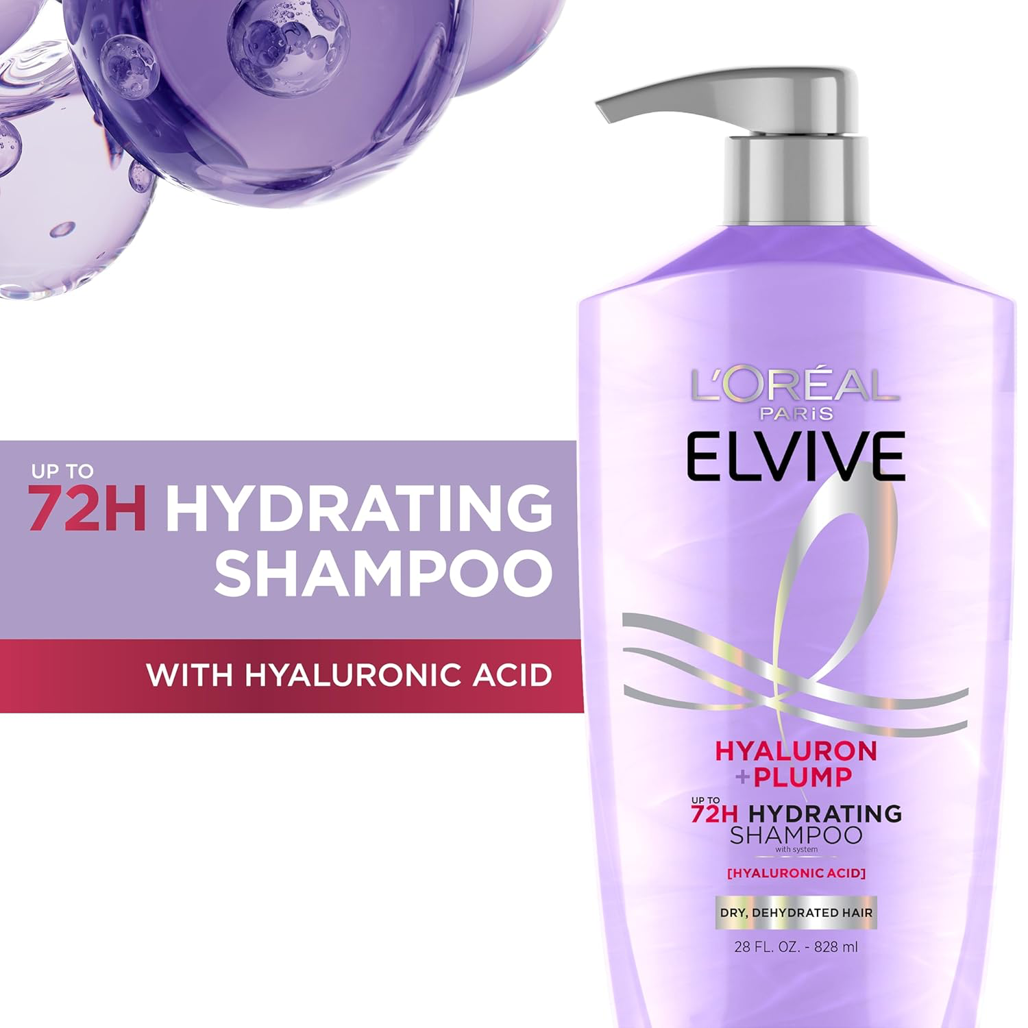 L'Oreal Paris Elvive Hyaluron Plump Shampoo & Conditioner Set view 2