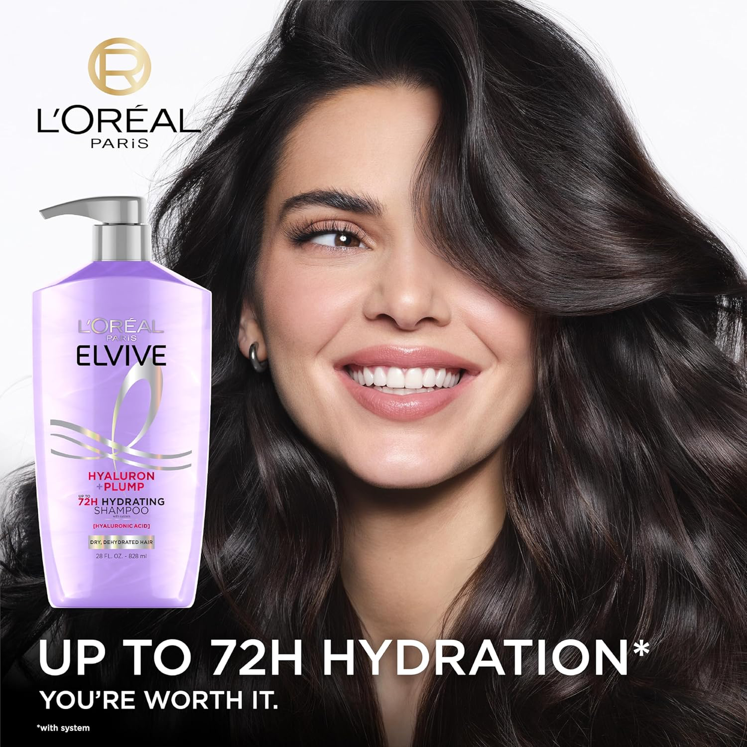 L'Oreal Paris Elvive Hyaluron Plump Shampoo & Conditioner Set view 3
