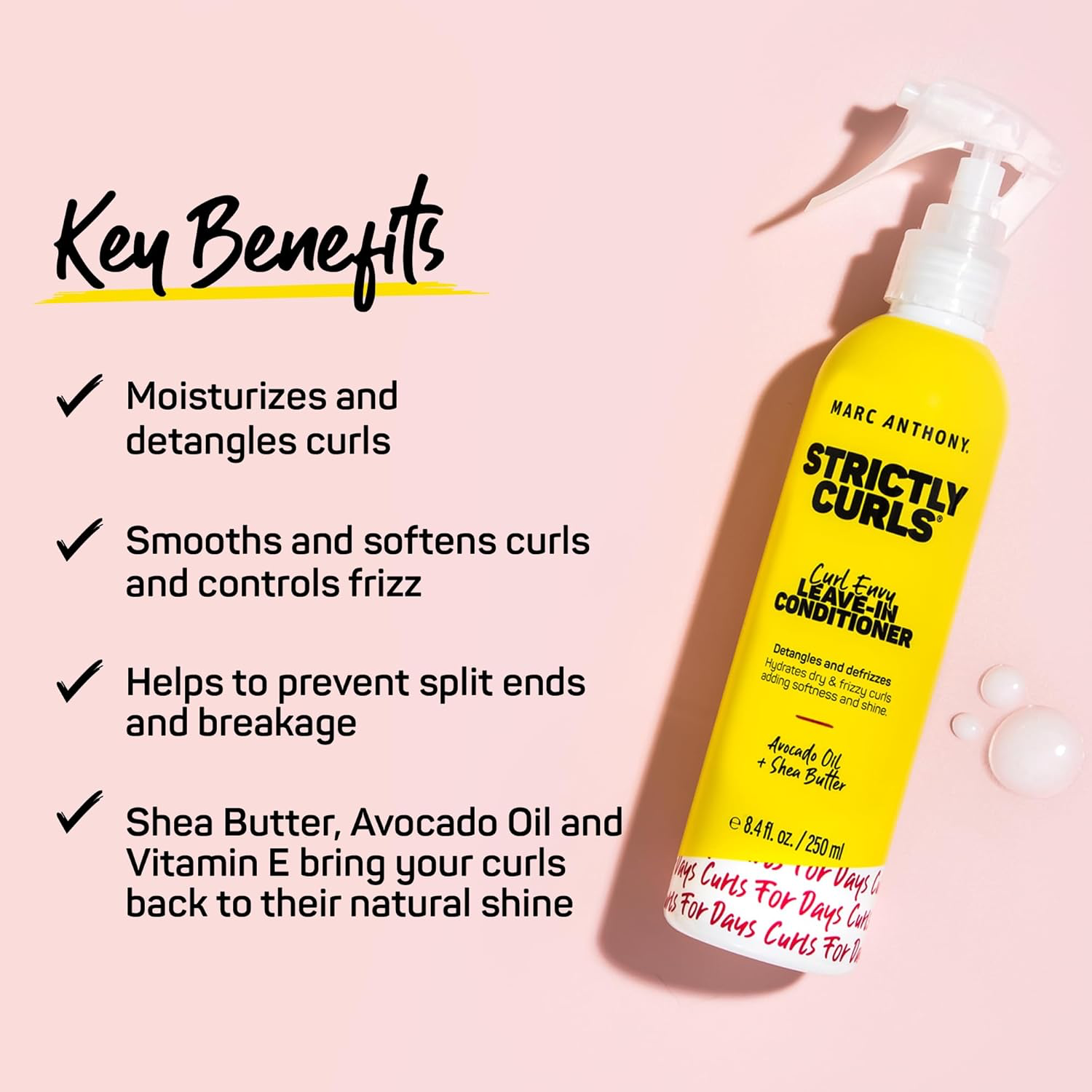 Marc Anthony Strictly Curls Leave-In Conditioner view 3