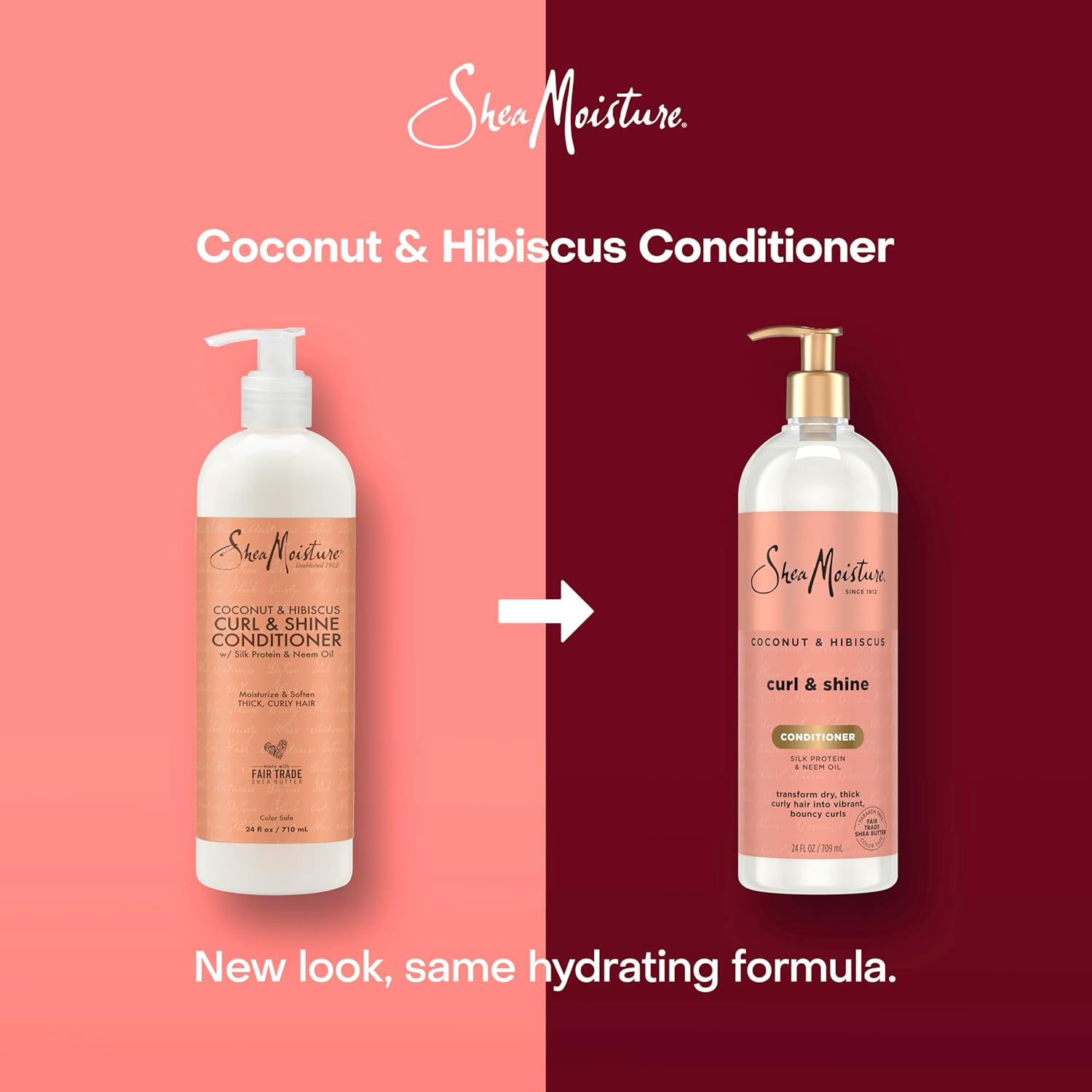 Shea Moisture Coconut & Hibiscus Conditioner view 3