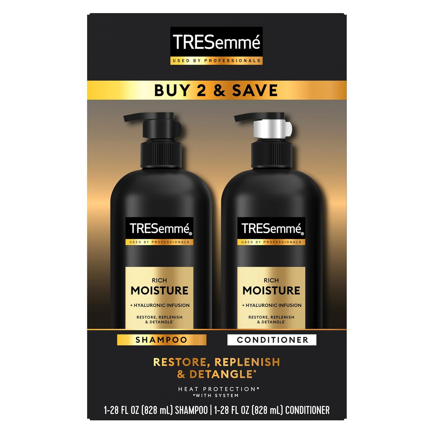 TRESemmé Rich Moisture Shampoo & Conditioner Set