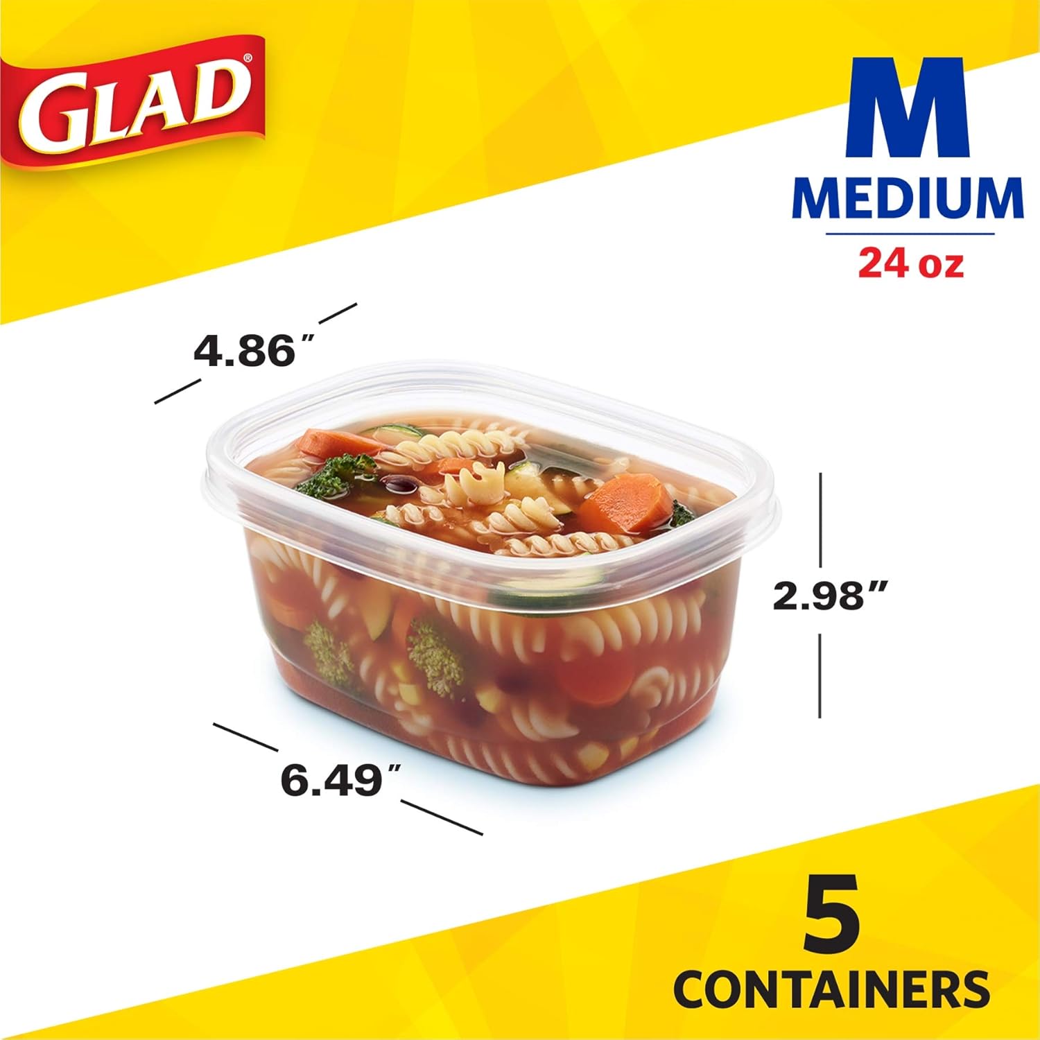 GladWare Soup & Salad Container view 4