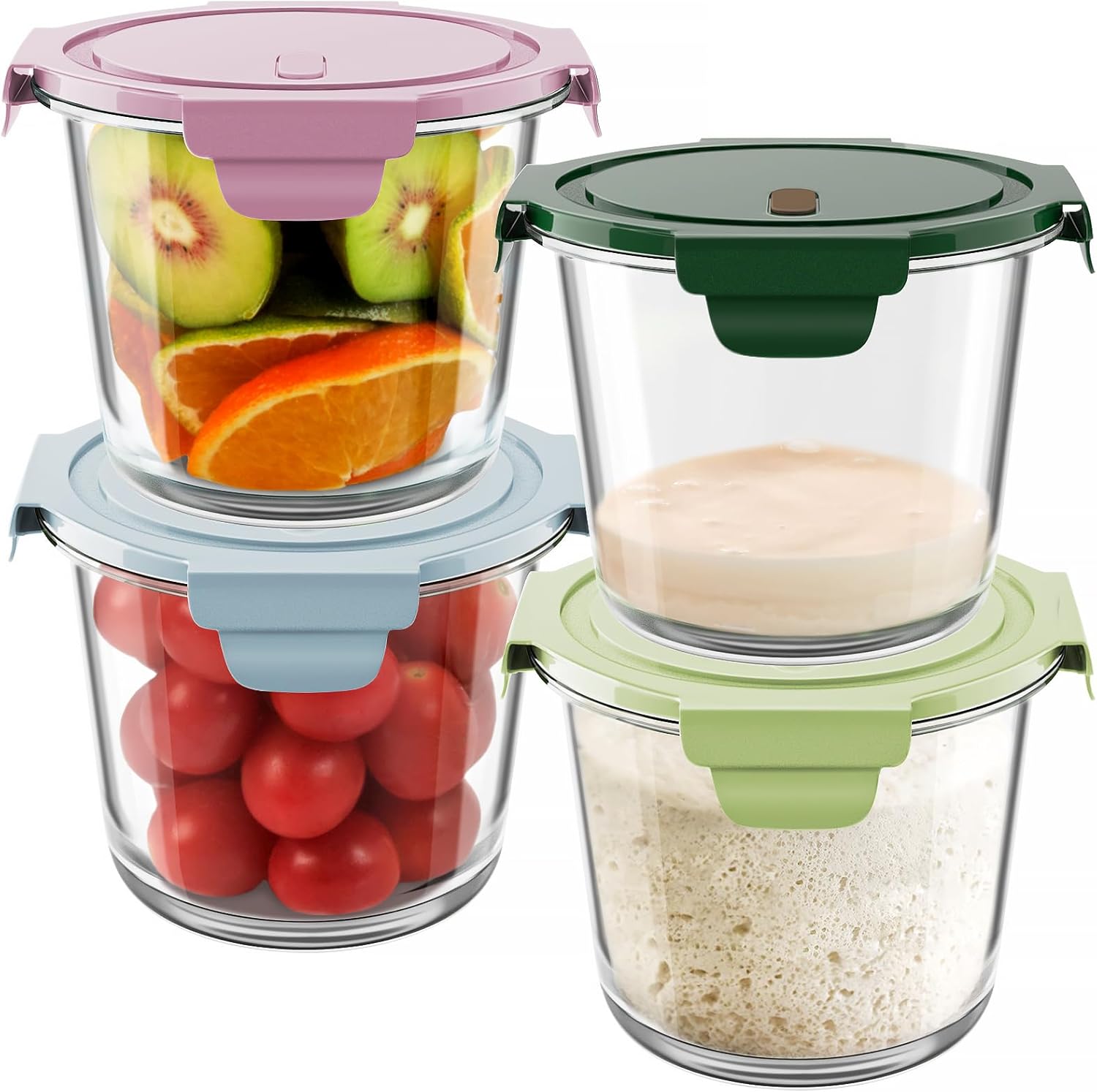 Glass Meal Prep Containers 23oz
