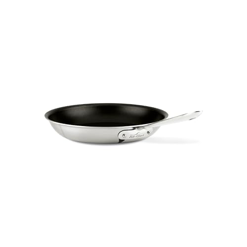 All-Clad D5 10 Inch Brushed Stainless Steel Pro Non Stick Frying Pan