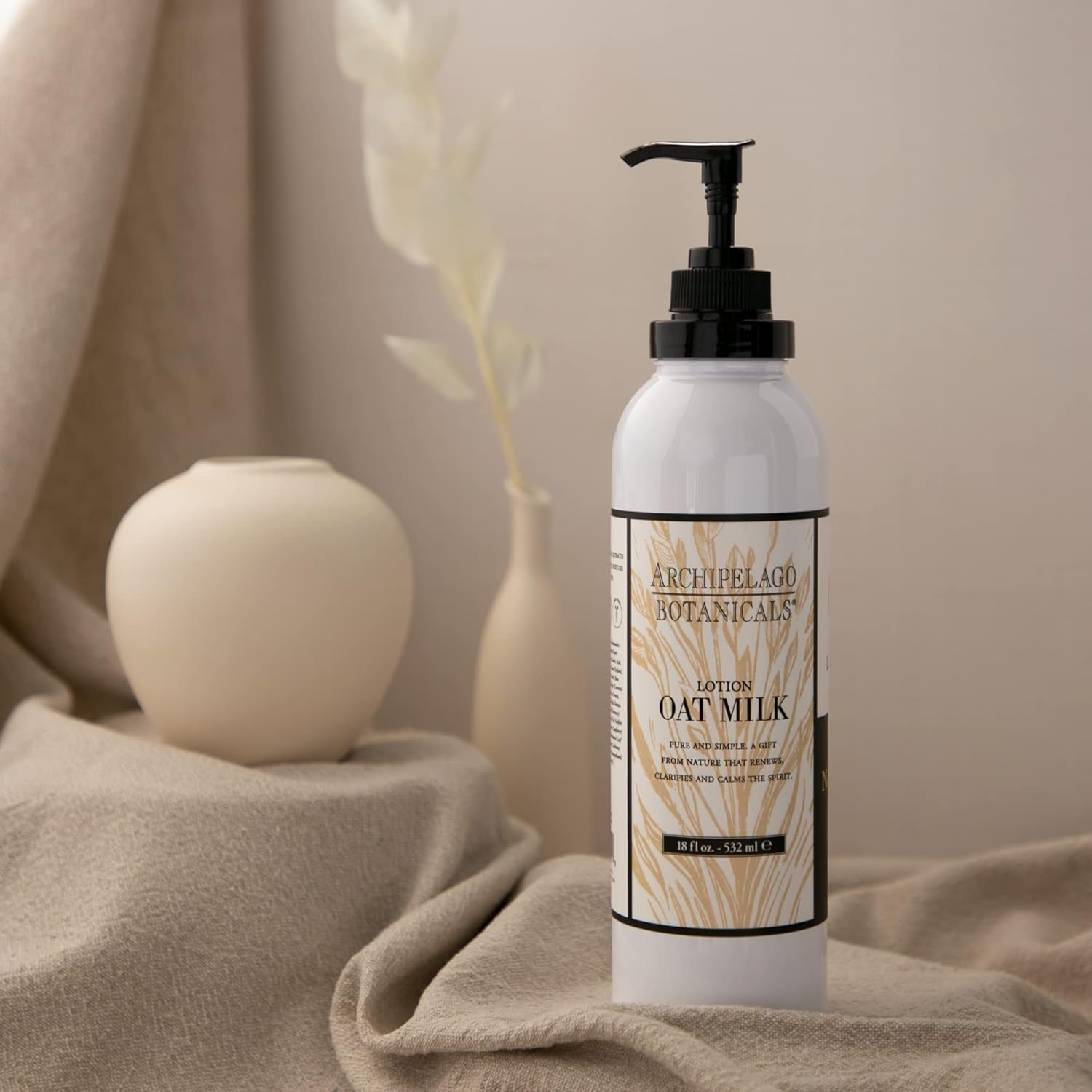 Archipelago Botanicals Oat Milk Lotion view 3