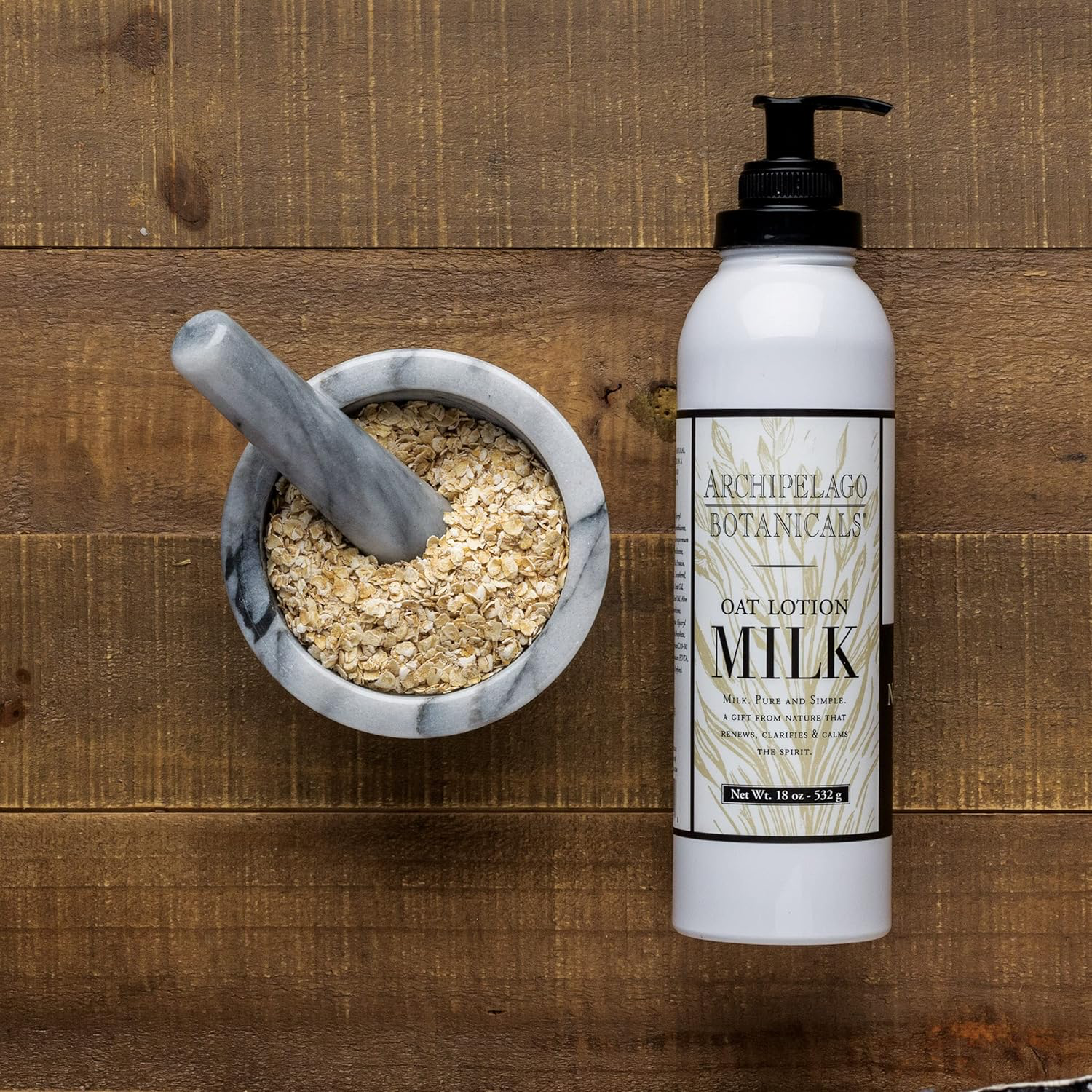 Archipelago Botanicals Oat Milk Lotion view 4