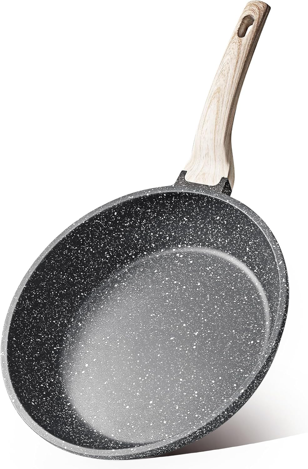 CAROTE Non Stick Frying Pan Skillet, Omelet Pan, Healthy Non Toxic Granite Chef Pan