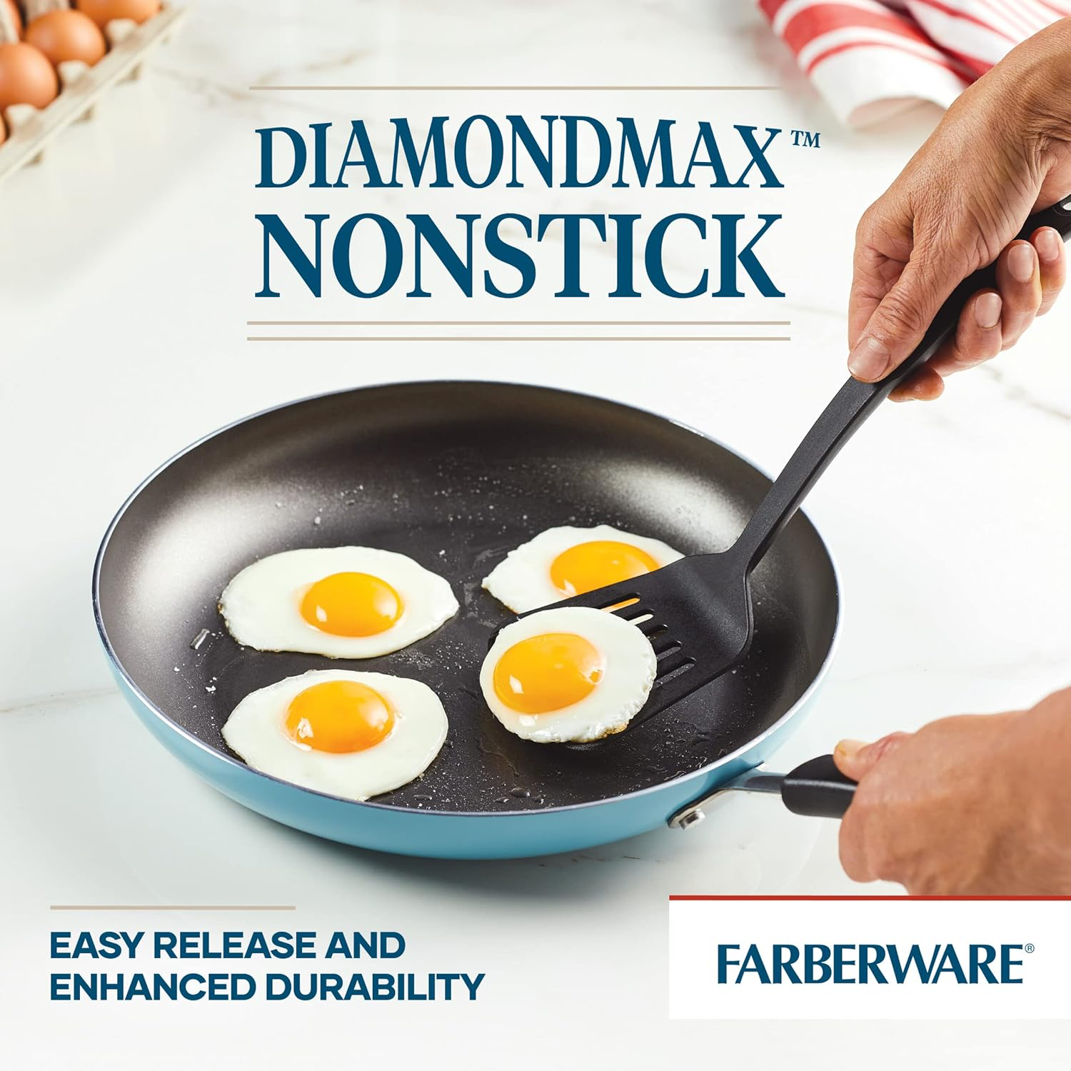 Farberware Cookstart DiamondMax Nonstick Frying Pan view 4