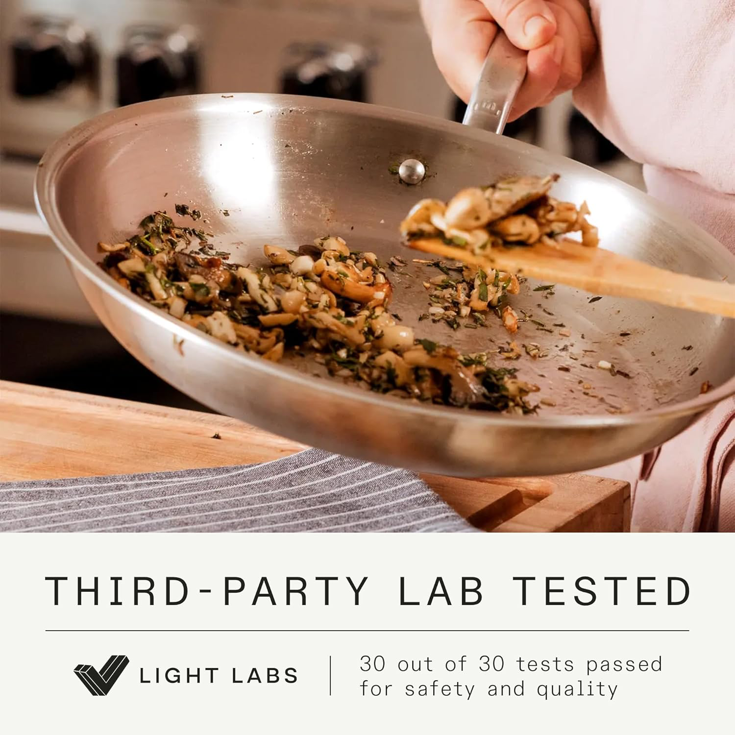 Made In Cookware - 12-Inch Stainless Steel Frying Pan view 2