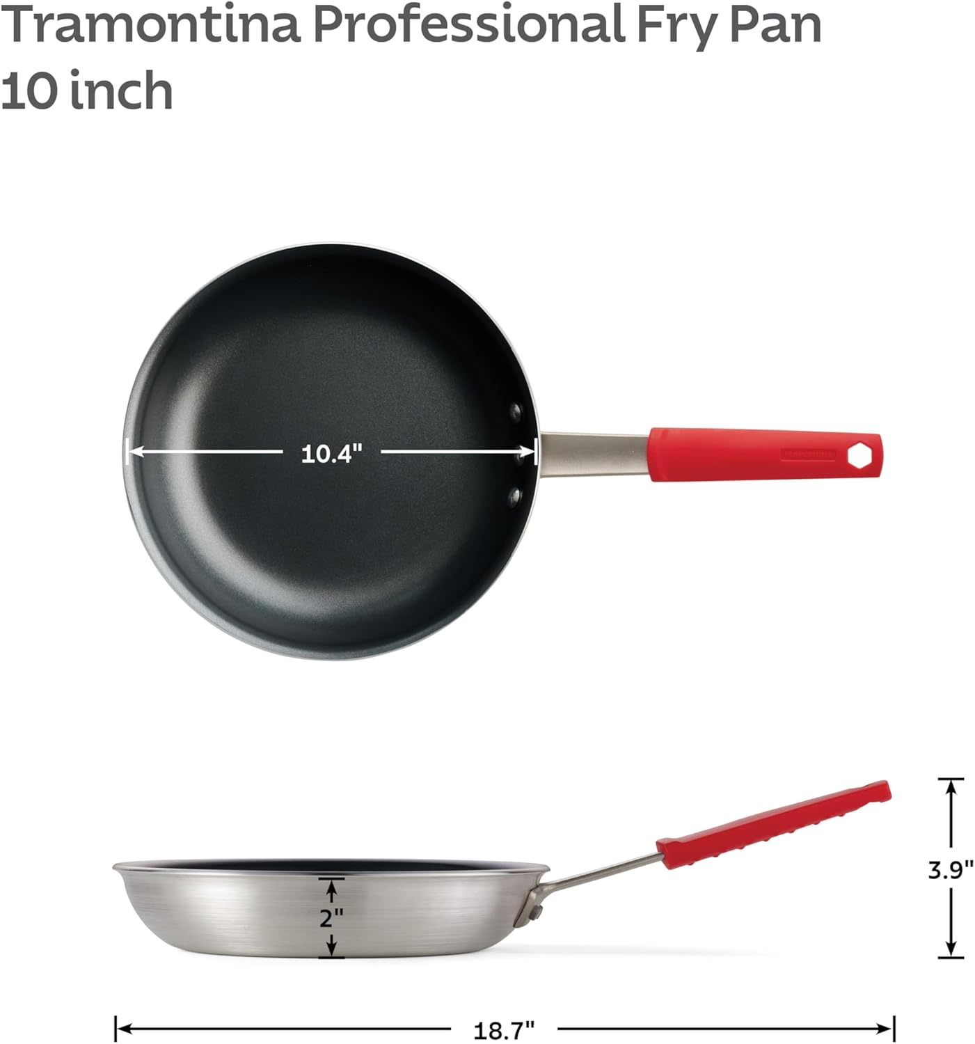 Tramontina Professional Frying Pan - 10 Inch view 4
