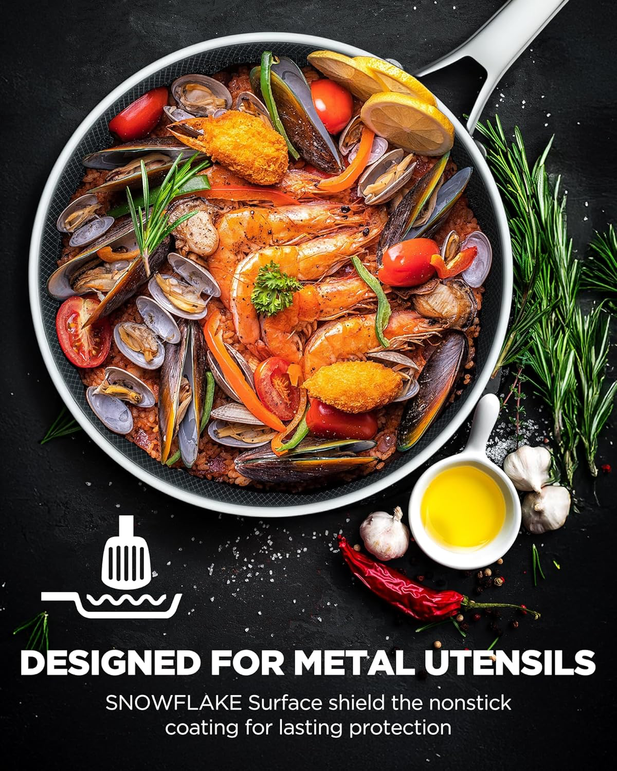 Yonida Non Stick Frying Pans view 4