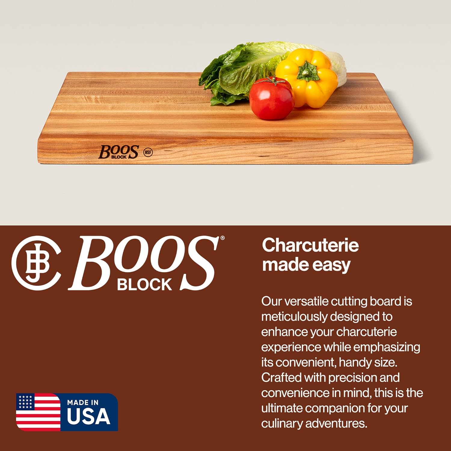 John Boos Maple Cutting Board 20x15 inches view 4