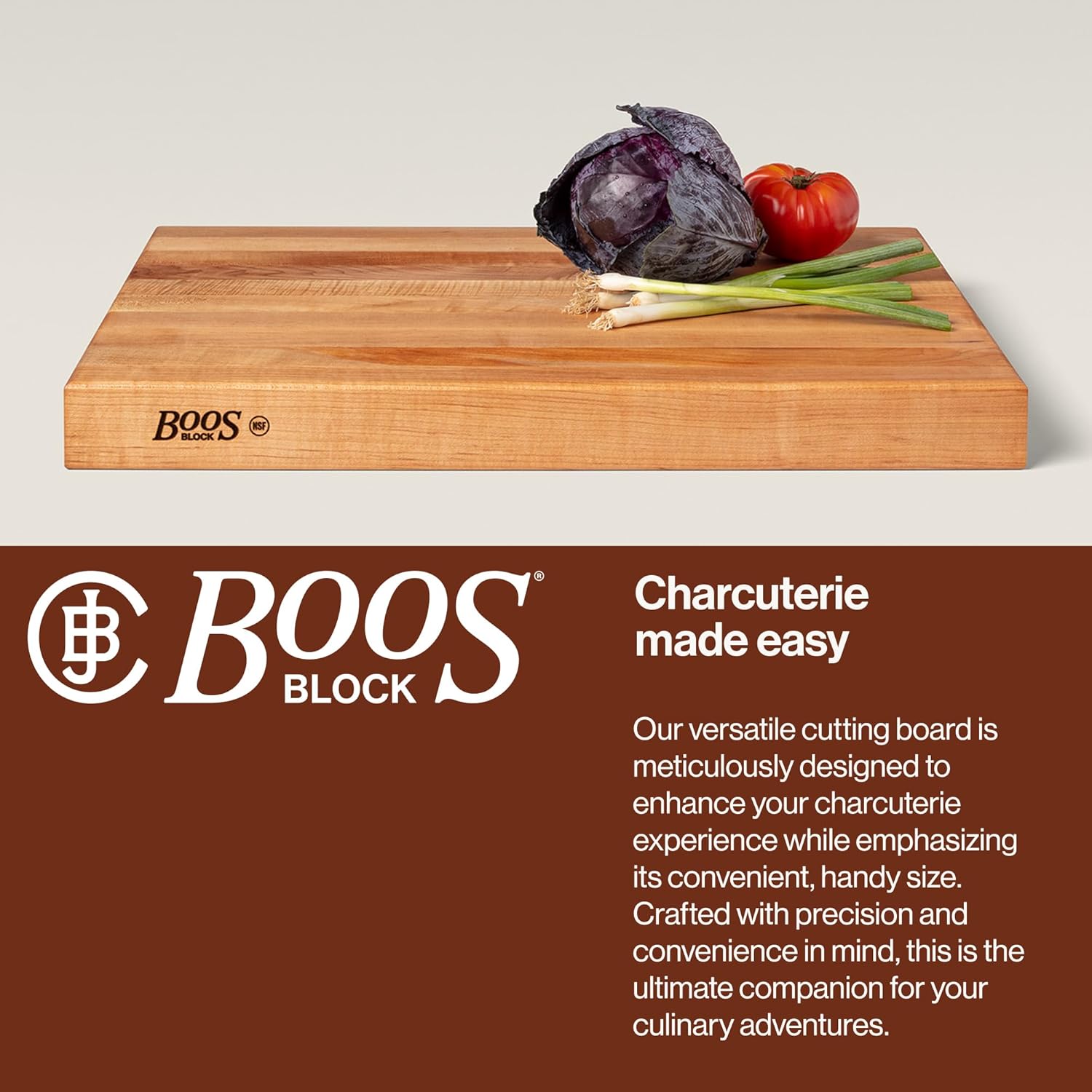 John Boos Maple Cutting Board 24x18 inches view 4