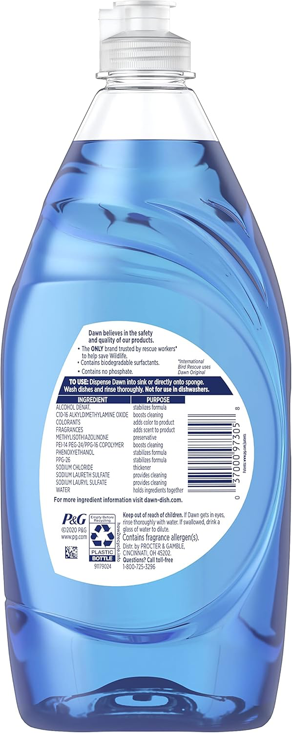 Dawn Ultra Dishwashing Liquid view 4
