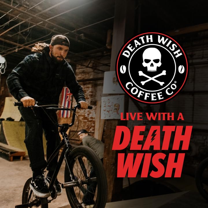 Death Wish Coffee Organic Dark Roast view 2