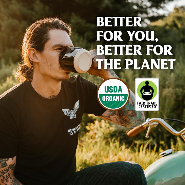 Death Wish Coffee Organic Dark Roast view 3